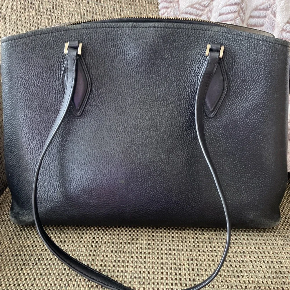 Kate Spade Darcy Large Crossbody Satchel Black Bag‎ **READ DESCRIPTION**